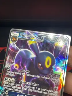 Umbreon GX 80/149 Sun & Moon Base Set Holo Full Art NM Pokemon Card - Image 4