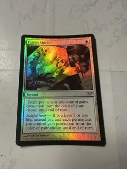 Faith's Shield FOIL Dark Ascension NM White Uncommon MAGIC MTG CARD ABUGames - Image 1