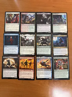 Magic The Gathering Spider-Man 12 Card Lot Uncommon mint - Image 1
