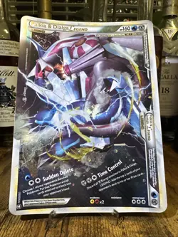 Pokemon Palkia & Dialga Legend Oversize Jumbo Card 102/102 Holographic 2010 RARE - Image 3