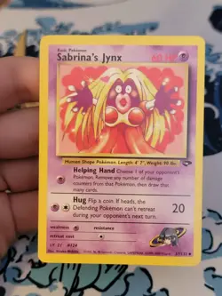 Pokemon - Gym Challenge Sabrina's Jynx 57/132 LP Card - Image 1