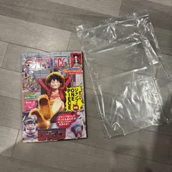 Brand New One Piece Magazine Vol.20 Shonen Jump w/ Promo Card Luffy ST21-014 USA - Image 2