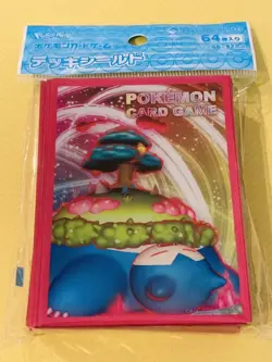 Pokemon Card Sleeves New Sealed Snorlax 64Pcs. - Image 1