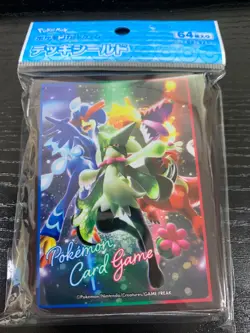 Pokemon Card Sleeves Meowscarada Skeledirge Quaquaval 64Pcs. - Image 1