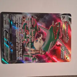 Pokemon Rayquaza VMAX TG20/TG30 Full Art Rapid Strike Holo Ultra Rare 320HP Card - Image 2