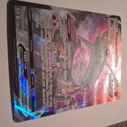 Pokemon Rayquaza VMAX TG20/TG30 Full Art Rapid Strike Holo Ultra Rare 320HP Card - Image 3