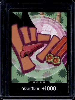One Piece Card Game Don!! Card Foxy Your Turn +1000 #NNO - Image 1