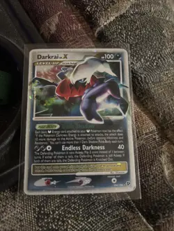 Darkrai LV.X 104/106 Extended Art Ultra Rare Card Pokemon Great Encounters - LP - Image 1