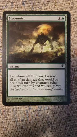 * * 1x Moonmist x1 * * Innistrad MTG NM Near Mint or Close - Image 1