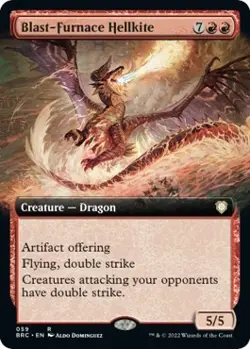 Blast-Furnace Hellkite (Extended Art) 59 LP Normal Commander: The Brothers' W... - Image 1