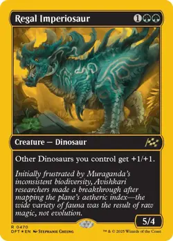 Regal Imperiosaur (First-Place Foil) 470 NM Foil Aetherdrift MTG EN - Image 1