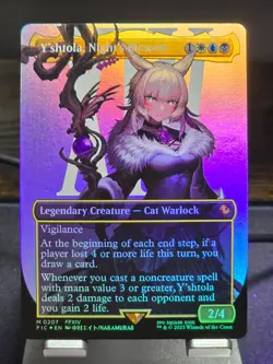 MTG - Y'shtola, Night's Blessed (0207) Mythic FOIL (Borderless) - FINAL FANTASY - Image 1