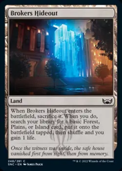 MTG - Brokers Hideout [Streets of New Capenna] - Image 1