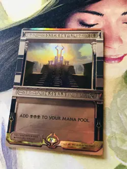 Magic the Gathering MTG Dark Ritual Masterpiece Series Amonkhet Invocations Foil - Image 1