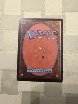 MTG Scrubland Revised MP (small Ink Spot On Back) - Image 2