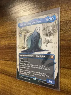 MTG✨WAN SHI TONG, LIBRARIAN (Borderless/Ext Art)✨TLA Avatar MINT MYTHIC UNPLAYED - Image 4