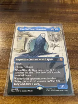 MTG✨WAN SHI TONG, LIBRARIAN (Borderless/Ext Art)✨TLA Avatar MINT MYTHIC UNPLAYED - Image 5