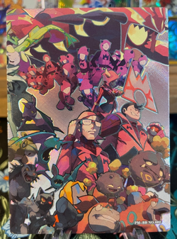 Team Magma Groundon BOX HIT! PM-BB NO. 002 Non-TCG Pokemon Eif Origin 3.0 - Image 1