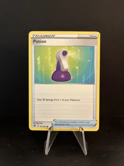 Pokemon TCG Potion Sword & Shield Champion’s Path Set 061/073 “D” Regulation - Image 1