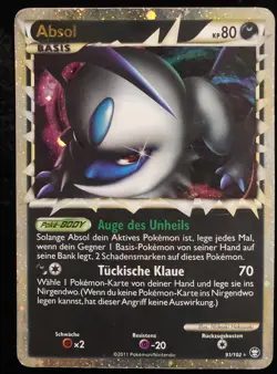 Pokemon TCG Absol (Prime) 91 Triumphant Ultra Rare- German - Image 1