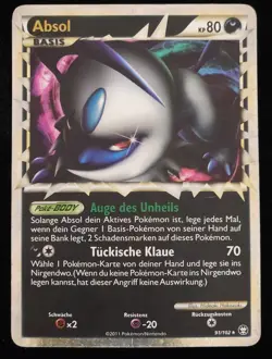 Pokemon TCG Absol (Prime) 91 Triumphant Ultra Rare- German - Image 3