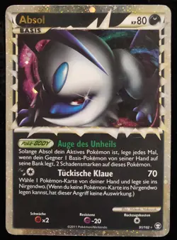 Pokemon TCG Absol (Prime) 91 Triumphant Ultra Rare- German - Image 5