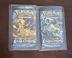 2 Pokemon XY Evolutions Booster Packs. FACTORY SEALED. STRAIGHT FROM SEALED BOX 820650801556 - Image 1
