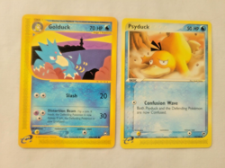 Pokemon e-Reader Evolution Lot: Psyduck & Golduck Aquapolis & Sandstorm2002 (LP) - Image 2