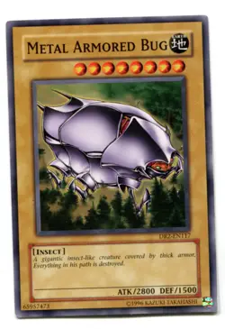 Yu-Gi-Oh! PLAYED/POOR Metal Armored Bug Common englisch Metallpanzerkafer - Image 1