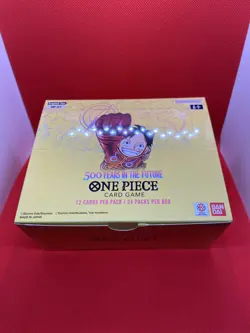 One Piece 500 Years In The Future Booster Box OP-07 NO WRAP DIRECT FROM BANDAI! - Image 1