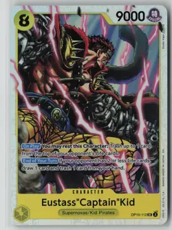 Eustass"Captain"Kid (Reprint) OP10-112 One Piece Premium Booster - Image 1