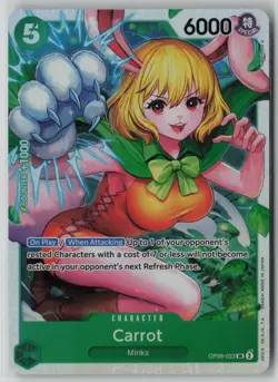 Carrot (023) OP08-023 One Piece Two Legends Super Rare Near Mint - Image 1