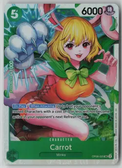 Carrot (023) OP08-023 One Piece Two Legends Super Rare Near Mint - Image 1