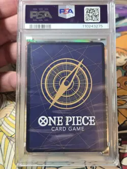 One Piece Edward Newgate Parallel Alt Art Paramount War OP02-004 English PSA 10 - Image 2
