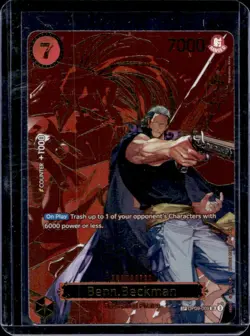 One Piece Carrying On His Willl Benn.Beckham Super Rare #OP09-009 - Image 1