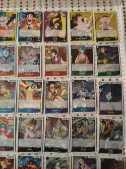 One Piece TCG Japanese Lot ×65 Leaders & Foils (No Duplicates) - Image 4