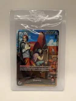 Shanks (2025 PSA Magazine Promo) OP09-001 One Piece Promotion Cards Foil - Image 1