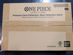 One Piece Card Game Premium Card Collection Best Selection Vol. 4 English Sealed - Image 1