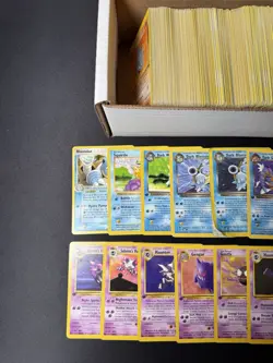 Huge Collection Bulk Lot of 600+ Pokemon Cards Mixed WOTC-XY Vintage HP-DAMAGED - Image 2