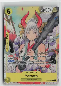 Yamato Illustration Box Vol.2 ST13-016 One Piece Promotion Cards C NM English - Image 1