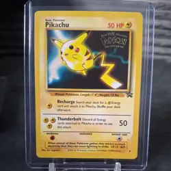 Pikachu - 4 - WB Kids Movie Promo Rare 1999 - Pokemon Card - LP - Image 1