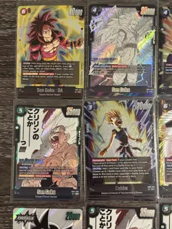 Dragon Ball Fusion World Mixed Set lot FB07/08/SB02 SR Lot / 12 Cards - Image 2