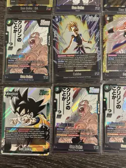 Dragon Ball Fusion World Mixed Set lot FB07/08/SB02 SR Lot / 12 Cards - Image 5