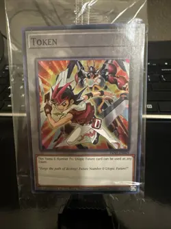 Yu-Gi-Oh Token Card TKN5-EN029 Yuma & Number F0: SEALED - Image 1
