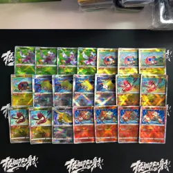 pokemon Chinese exclusive K Holo Shiny Steelix Shiny Heatran lot*21 Cards - Image 1