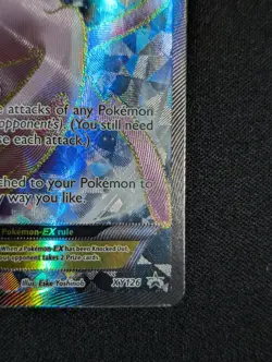 Pokemon TCG Holo Ultra Rare Full Art Mew EX XY126 Black Star Promo Card LP-NM - Image 5