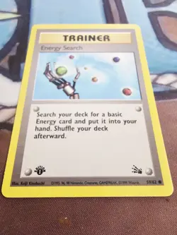 Energy Search 1st Edition Fossil Cards NM/M Unplayed Common Uncommon - Image 2