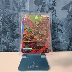 Gundam Epyon (LR+) GD02-002 - Gundam TCG Card Game - Dual Impact ALT ART FOIL - Image 1