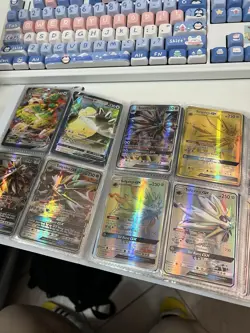 Binder of 133 custom Pokemon cards All GX EX VMAX - Image 3