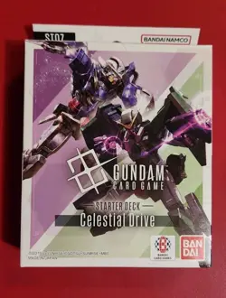 Gundam Card Game Celestial Drive Starter Deck (ST07) Sealed - Image 1